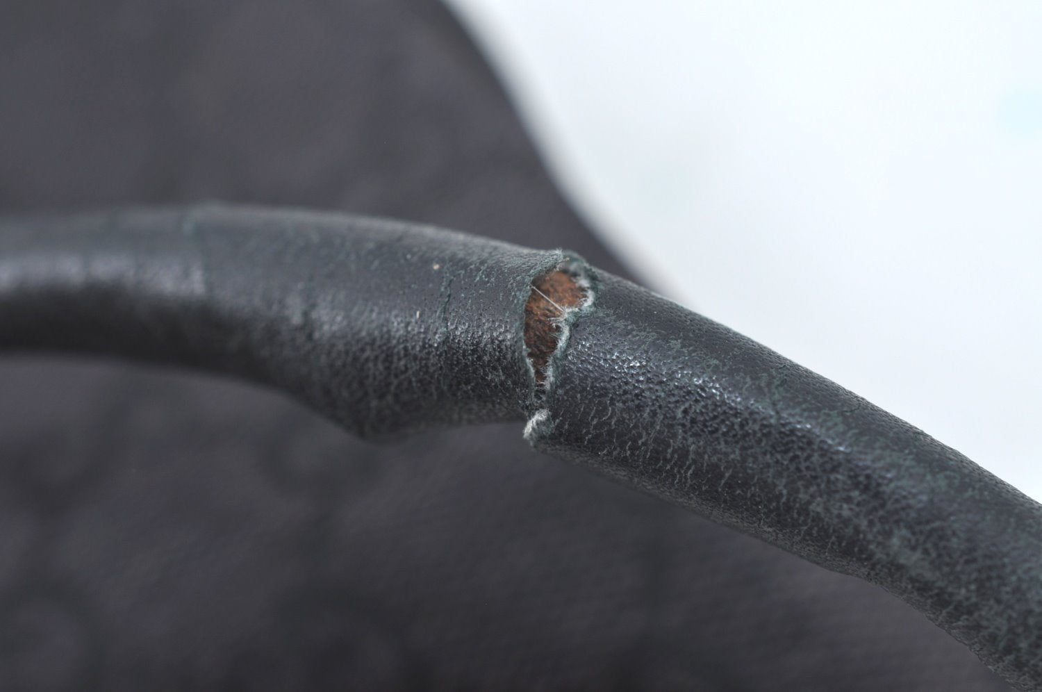 Authentic GUCCI Shoulder Hand Bag Purse GG Canvas Leather 0013812 Black 1096J