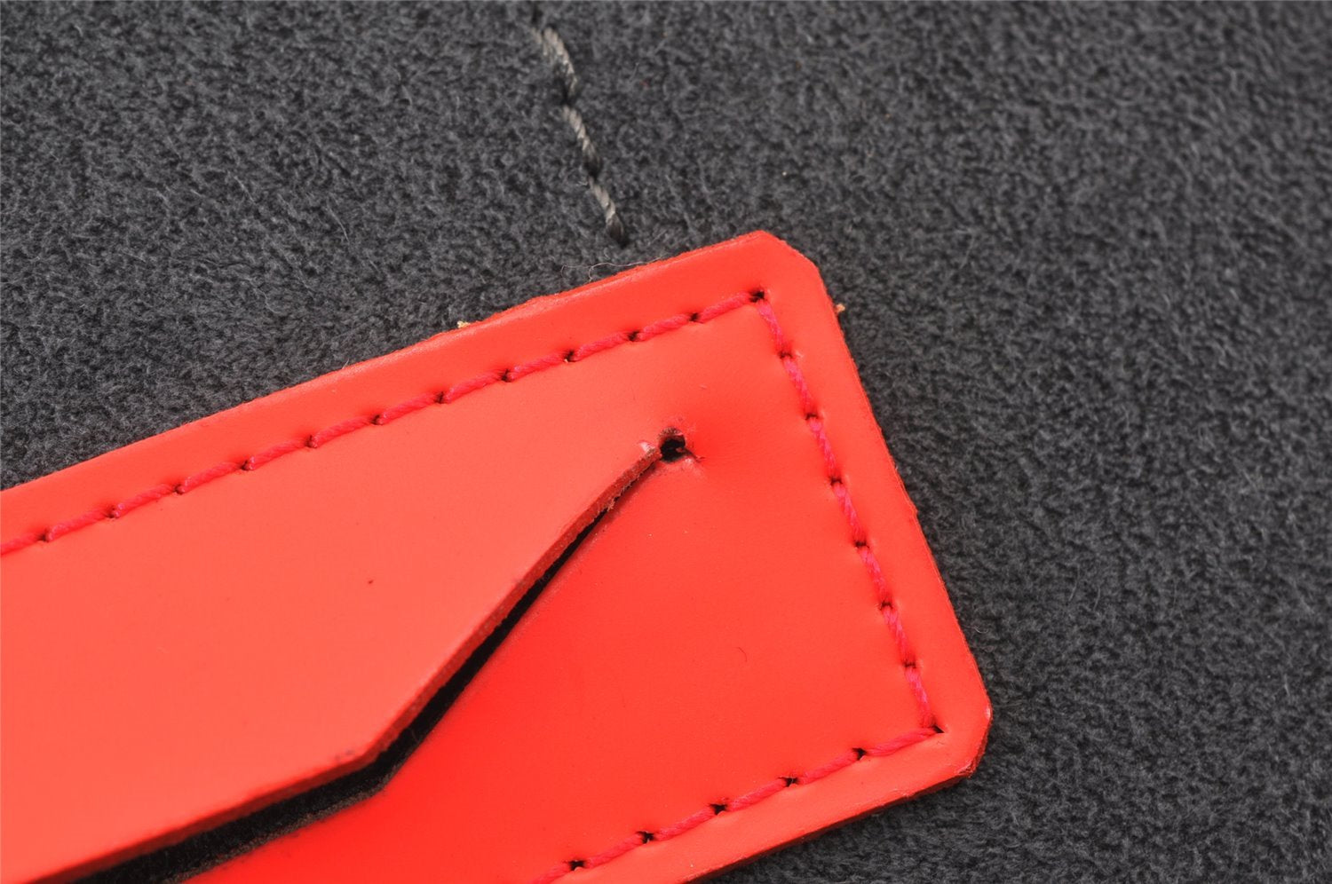 Authentic Louis Vuitton Damier Glace Blues 2Way Shoulder Hand Bag Orange 1096K