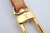 Auth Louis Vuitton Leather Strap For Pochette Accessoires Beige 13.8" LV 1097K