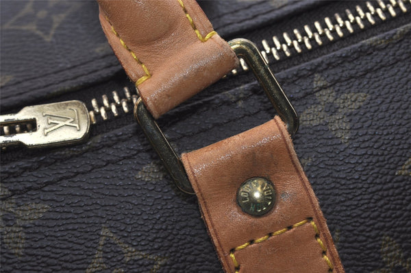 Authentic Louis Vuitton Monogram Keepall 60 Travel Boston Bag M41422 LV 1100I