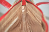 Authentic BURBERRY Vintage Nova Check Canvas Leather Hand Tote Bag Beige 1101K