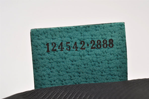 Authentic GUCCI Vintage Hand Bag Purse GG Canvas Leather 124542 Brown 1102K