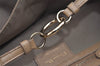 Authentic Christian Dior Panarea Cannage Tote Bag PVC Leather Beige 1103I