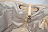 Authentic Christian Dior Panarea Cannage Tote Bag PVC Leather Beige 1103I