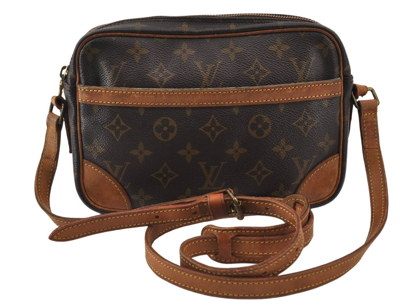 Authentic Louis Vuitton Monogram Trocadero 23 Shoulder Bag M51276 Junk 1103K