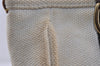 Authentic Louis Vuitton Antigua Cabas MM Tote Bag White Brown M40036 LV 1105J
