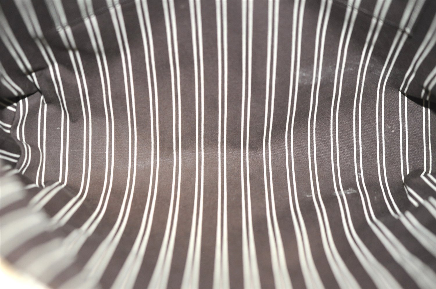 Authentic Louis Vuitton Antigua Cabas MM Tote Bag White Brown M40036 LV 1105J