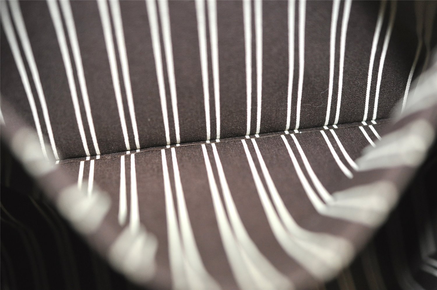 Authentic Louis Vuitton Antigua Cabas MM Tote Bag White Brown M40036 LV 1105J