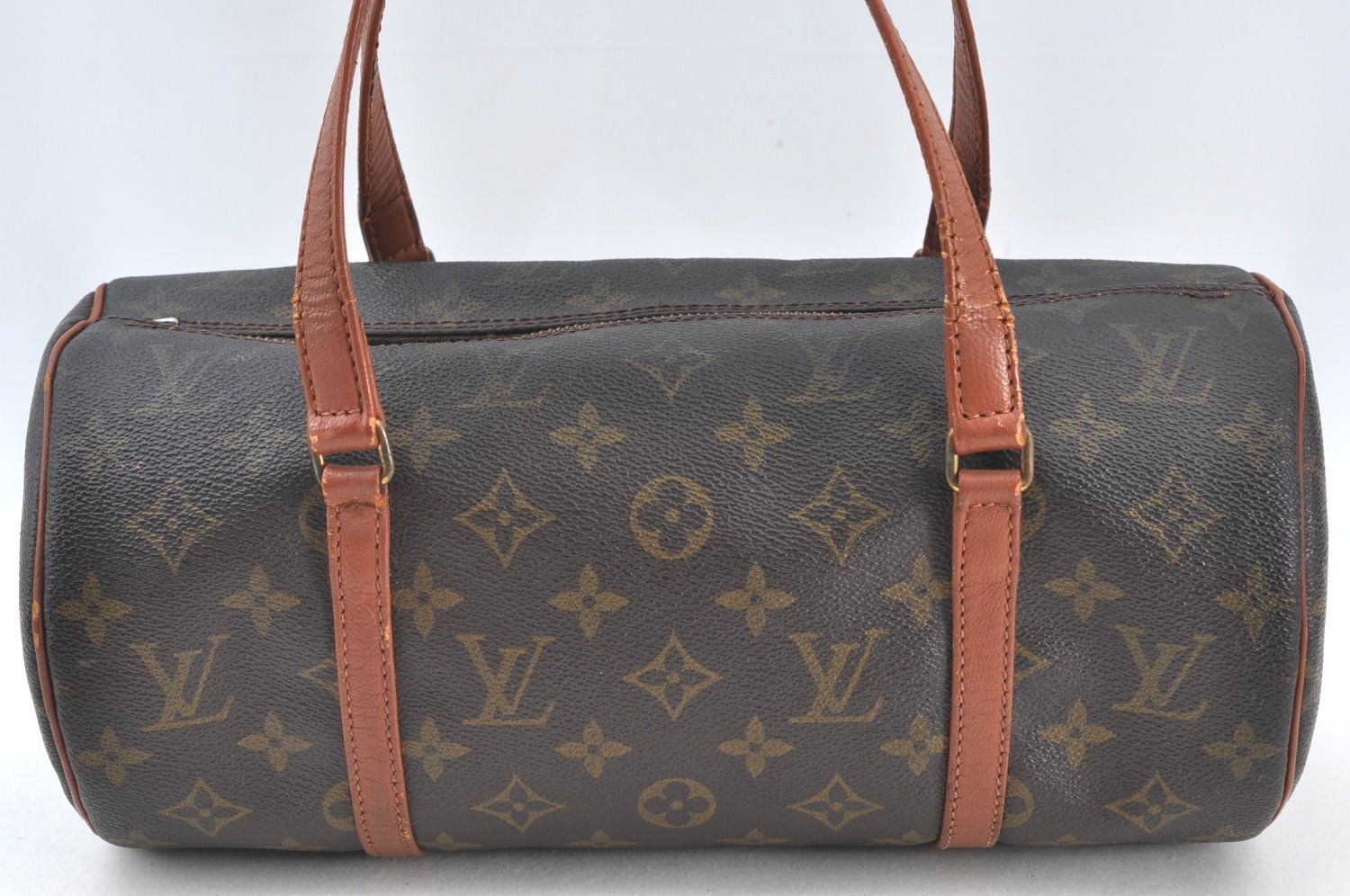 Authentic Louis Vuitton Monogram Papillon 30 Hand Bag Old Model LV Junk 1107H