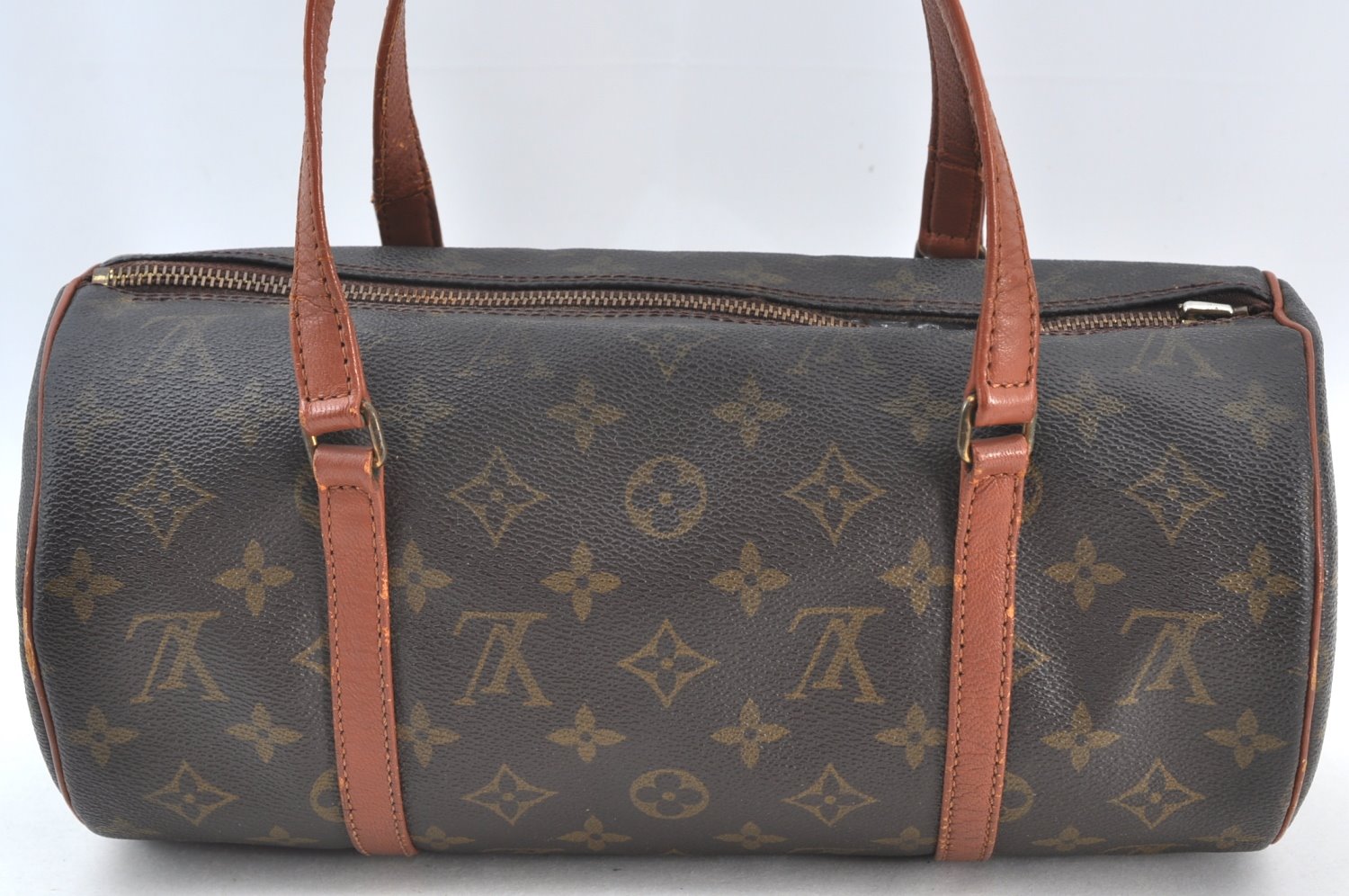 Authentic Louis Vuitton Monogram Papillon 30 Hand Bag Old Model LV Junk 1107H