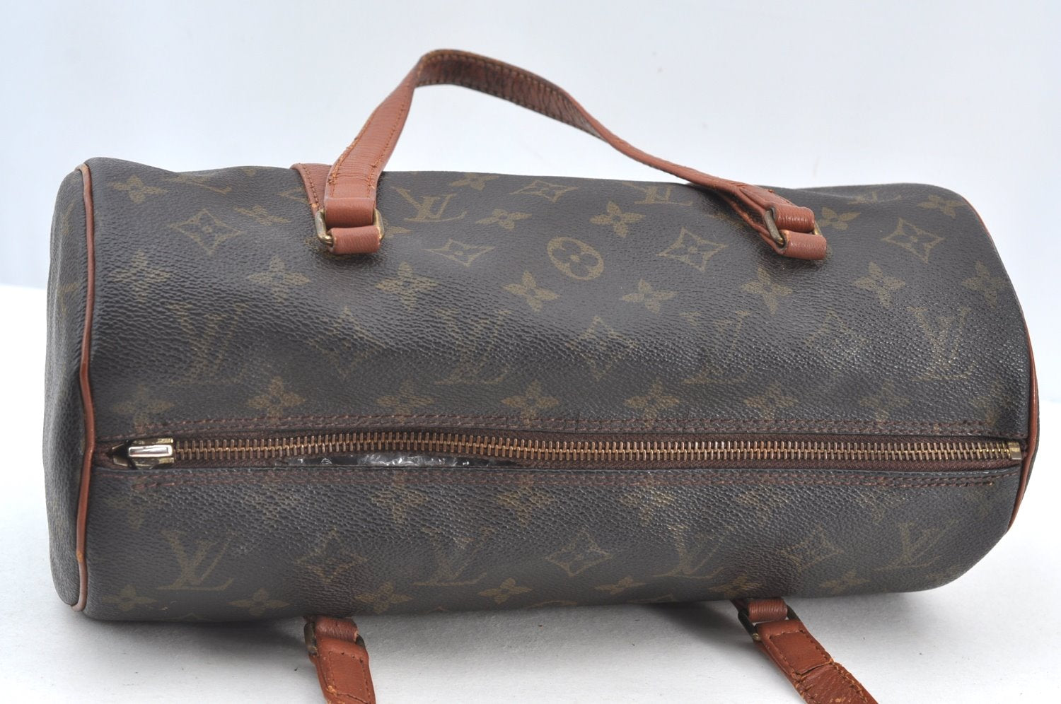 Authentic Louis Vuitton Monogram Papillon 30 Hand Bag Old Model LV Junk 1107H