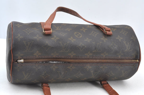Authentic Louis Vuitton Monogram Papillon 30 Hand Bag Old Model LV Junk 1107H