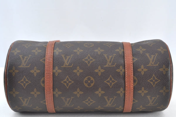 Authentic Louis Vuitton Monogram Papillon 30 Hand Bag Old Model LV Junk 1107H