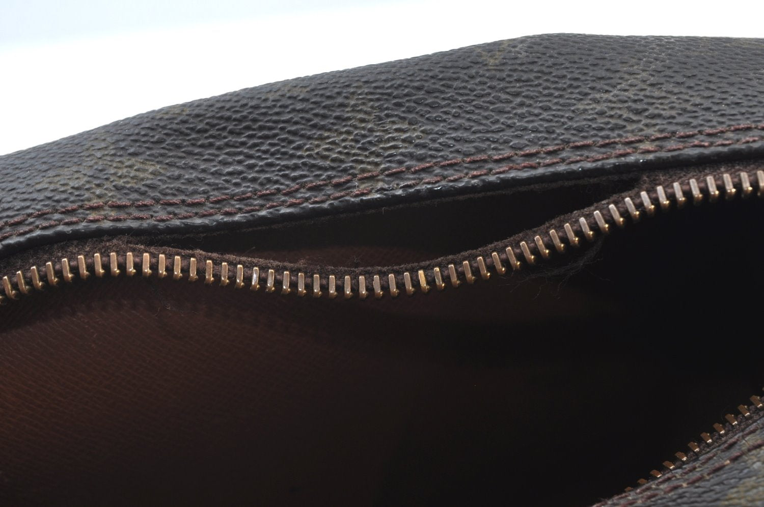 Authentic Louis Vuitton Monogram Papillon 30 Hand Bag Old Model LV Junk 1107H