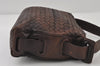 Authentic BOTTEGA VENETA Intrecciato Leather Shoulder Hand Bag Brown 1107J