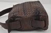 Authentic BOTTEGA VENETA Intrecciato Leather Shoulder Hand Bag Brown 1107J