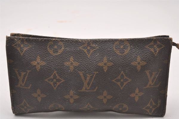 Authentic Louis Vuitton Monogram Bucket GM Shoulder Tote Bag M42236 Junk 1108I
