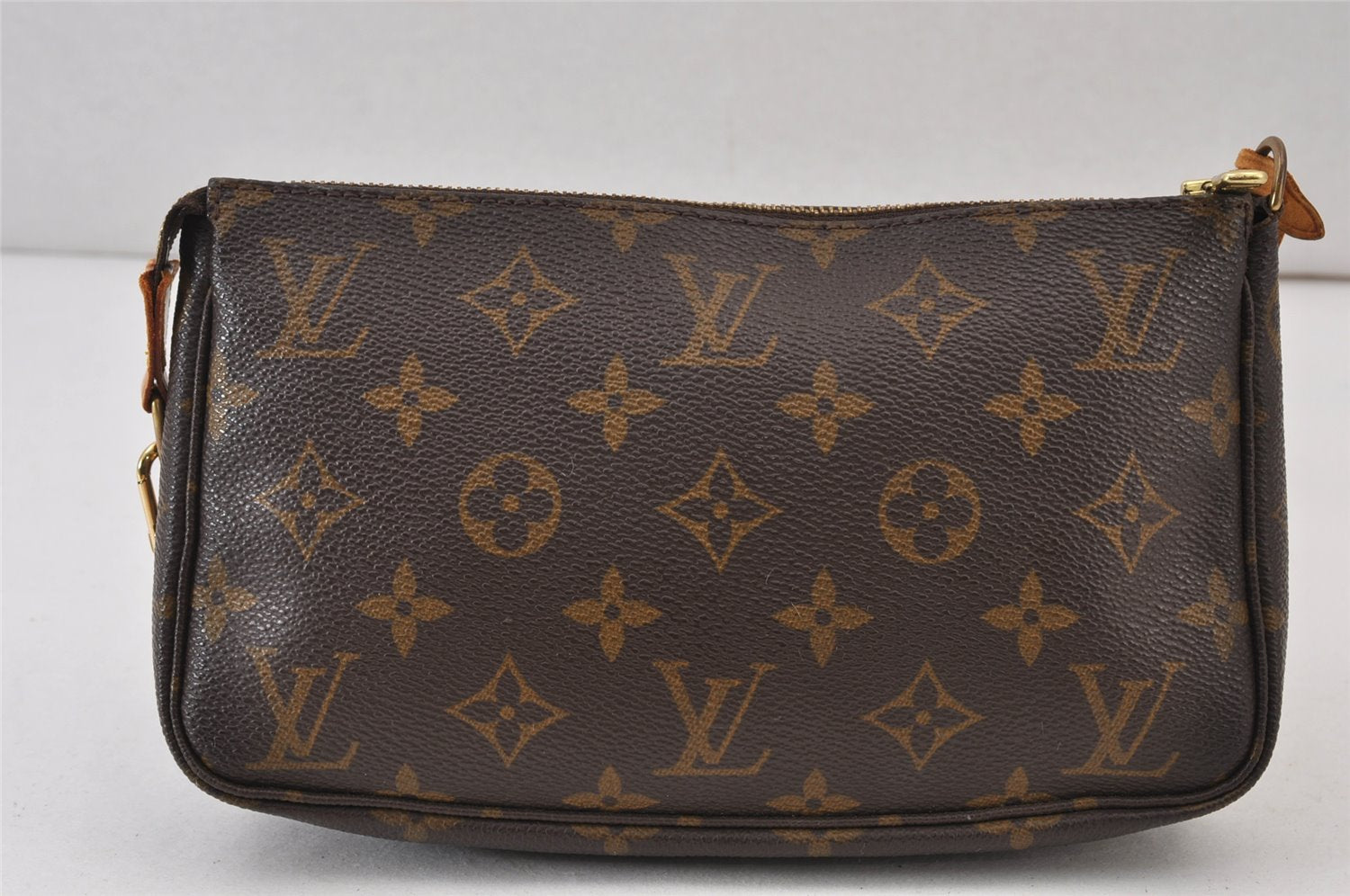 Authentic Louis Vuitton Monogram Pochette Accessoires Pouch M51980 LV 1108K