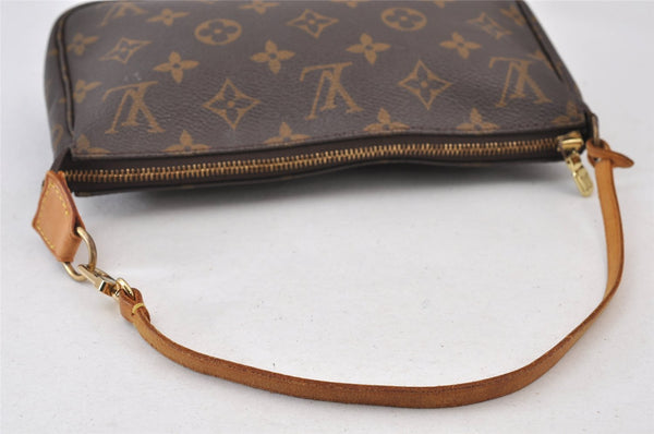 Authentic Louis Vuitton Monogram Pochette Accessoires Pouch M51980 LV 1108K