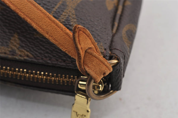 Authentic Louis Vuitton Monogram Pochette Accessoires Pouch M51980 LV 1108K