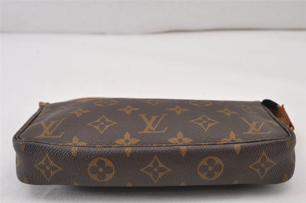 Authentic Louis Vuitton Monogram Pochette Accessoires Pouch M51980 LV 1108K