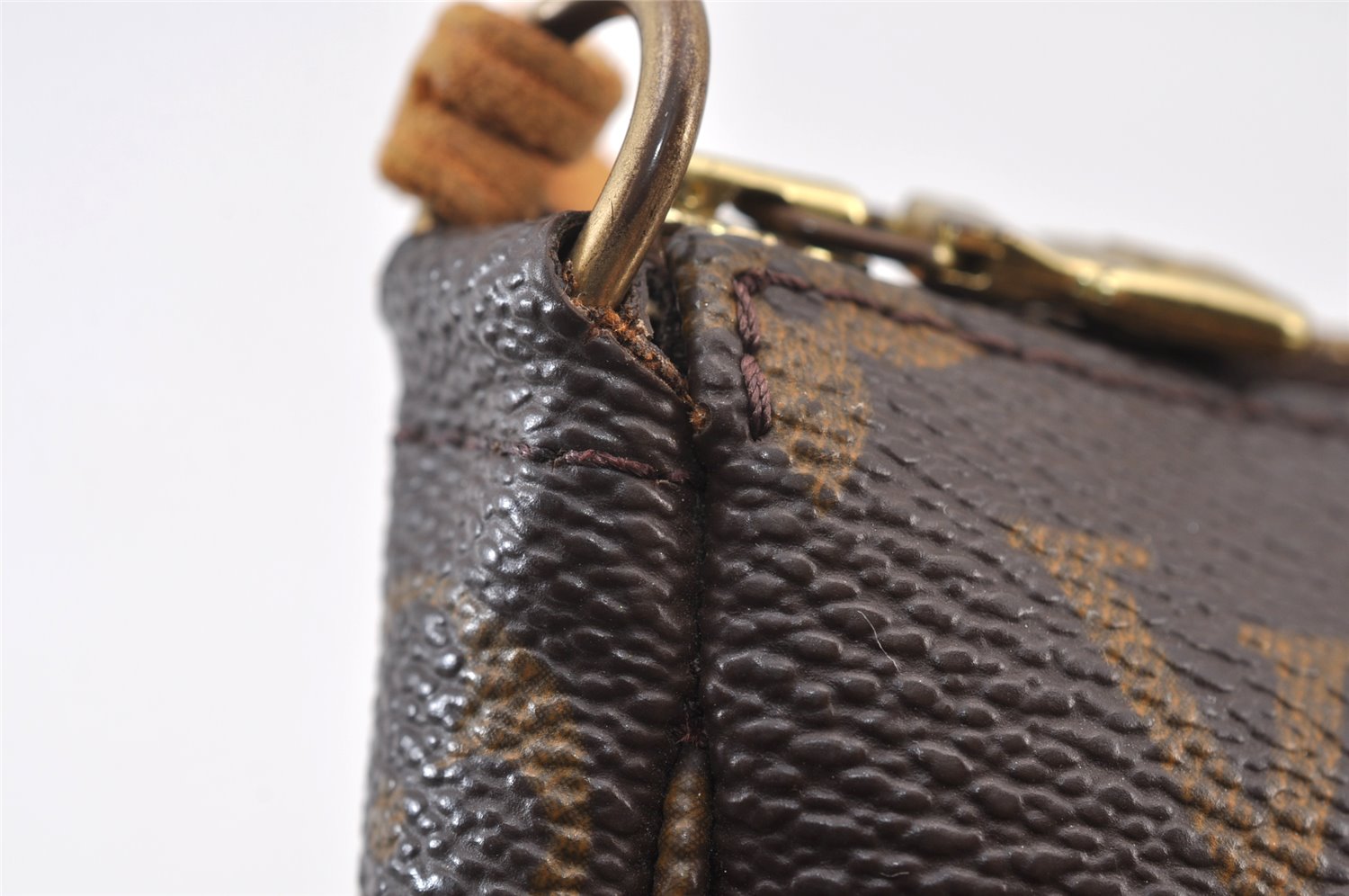 Authentic Louis Vuitton Monogram Pochette Accessoires Pouch M51980 LV 1108K