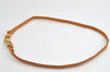 Authentic Louis Vuitton Leather Shoulder Strap Beige 23" LV Junk 1109K