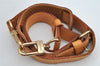 Authentic Louis Vuitton Leather Shoulder Strap Beige 36-42.7" LV 1110K