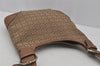 Authentic COACH Signature Shoulder Cross Bag Canvas Leather 6386 Brown 1111J