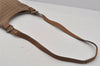 Authentic COACH Signature Shoulder Cross Bag Canvas Leather 6386 Brown 1111J