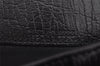 Auth GUCCI Web Sherry Line Agenda Notebook Cover GG Canvas Leather Black 1111K