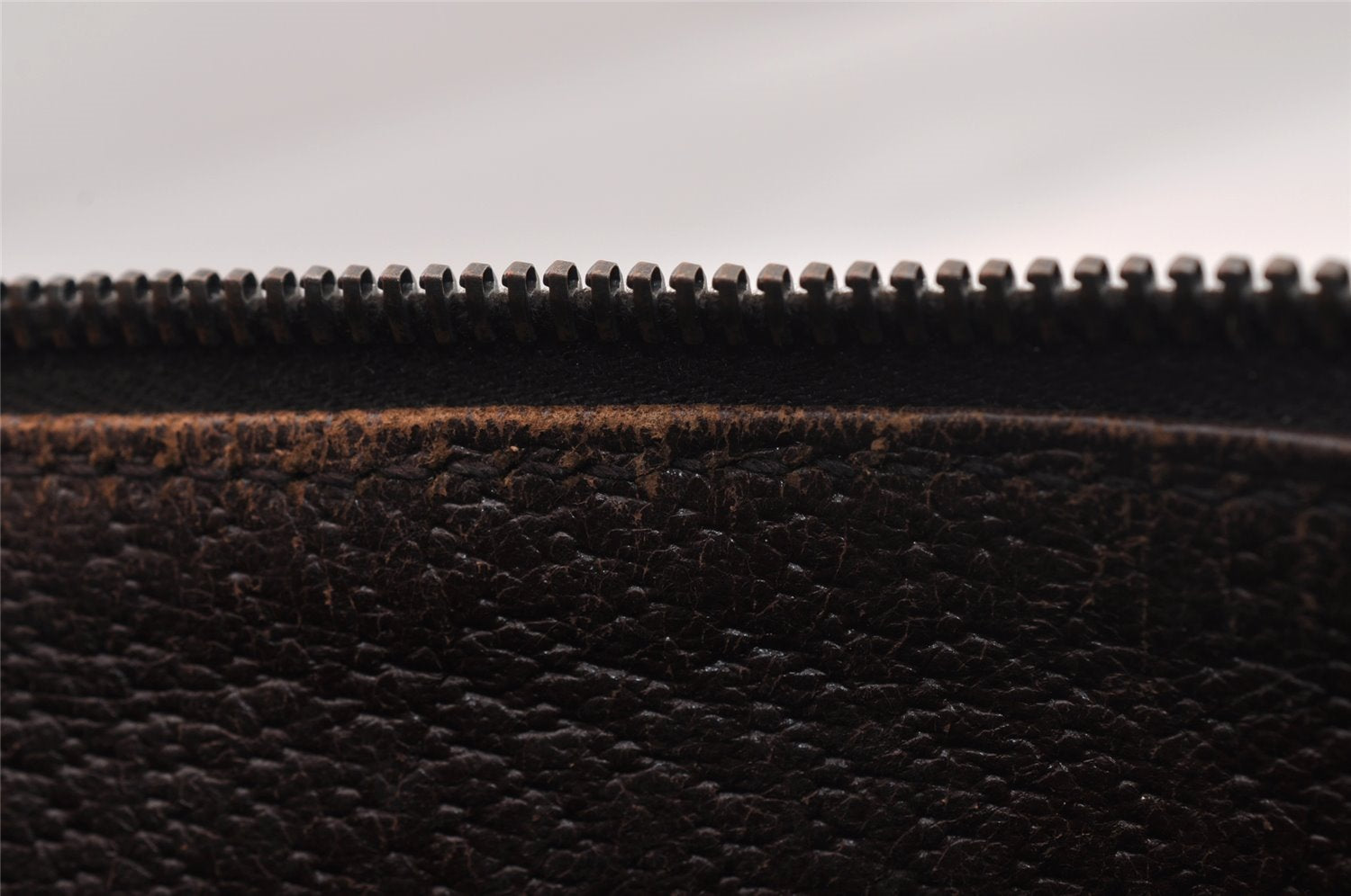 Authentic GUCCI Shoulder Cross Body Bag GG Canvas Leather 114273 Brown 1112I