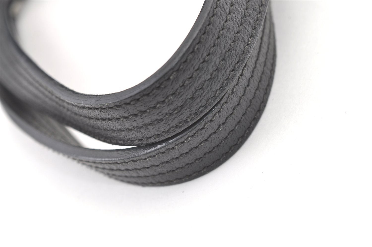 Authentic GUCCI Vintage Shoulder Tote Bag GG Canvas Leather 113017 Black 1112K