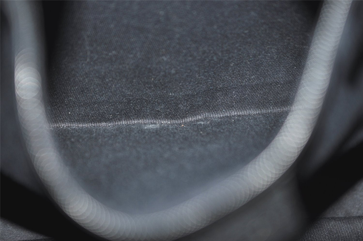 Authentic GUCCI Vintage Shoulder Tote Bag GG Canvas Leather 113017 Black 1112K