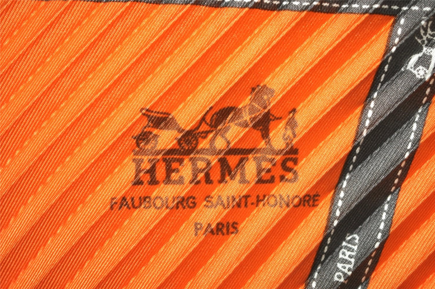 Authentic HERMES Pleats Scarf 