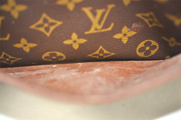 Authentic Louis Vuitton Monogram Compiegne 28 Clutch Hand Bag M51845 LV 1115I