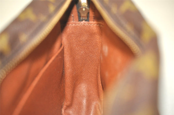 Authentic Louis Vuitton Monogram Compiegne 28 Clutch Hand Bag M51845 LV 1115I