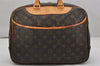 Authentic Louis Vuitton Monogram Deauville Hand Bag M47270 LV 1115K