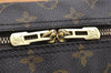 Authentic Louis Vuitton Monogram Deauville Hand Bag M47270 LV 1115K