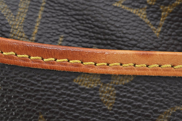 Authentic Louis Vuitton Monogram Deauville Hand Bag M47270 LV 1115K