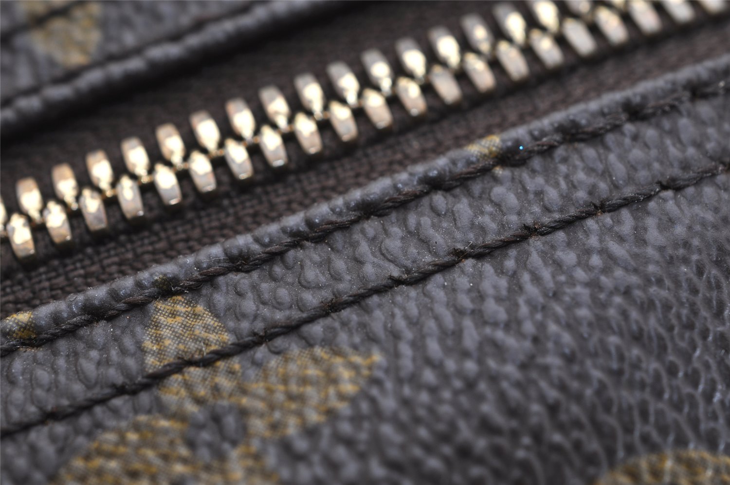 Authentic Louis Vuitton Monogram Deauville Hand Bag M47270 LV 1115K