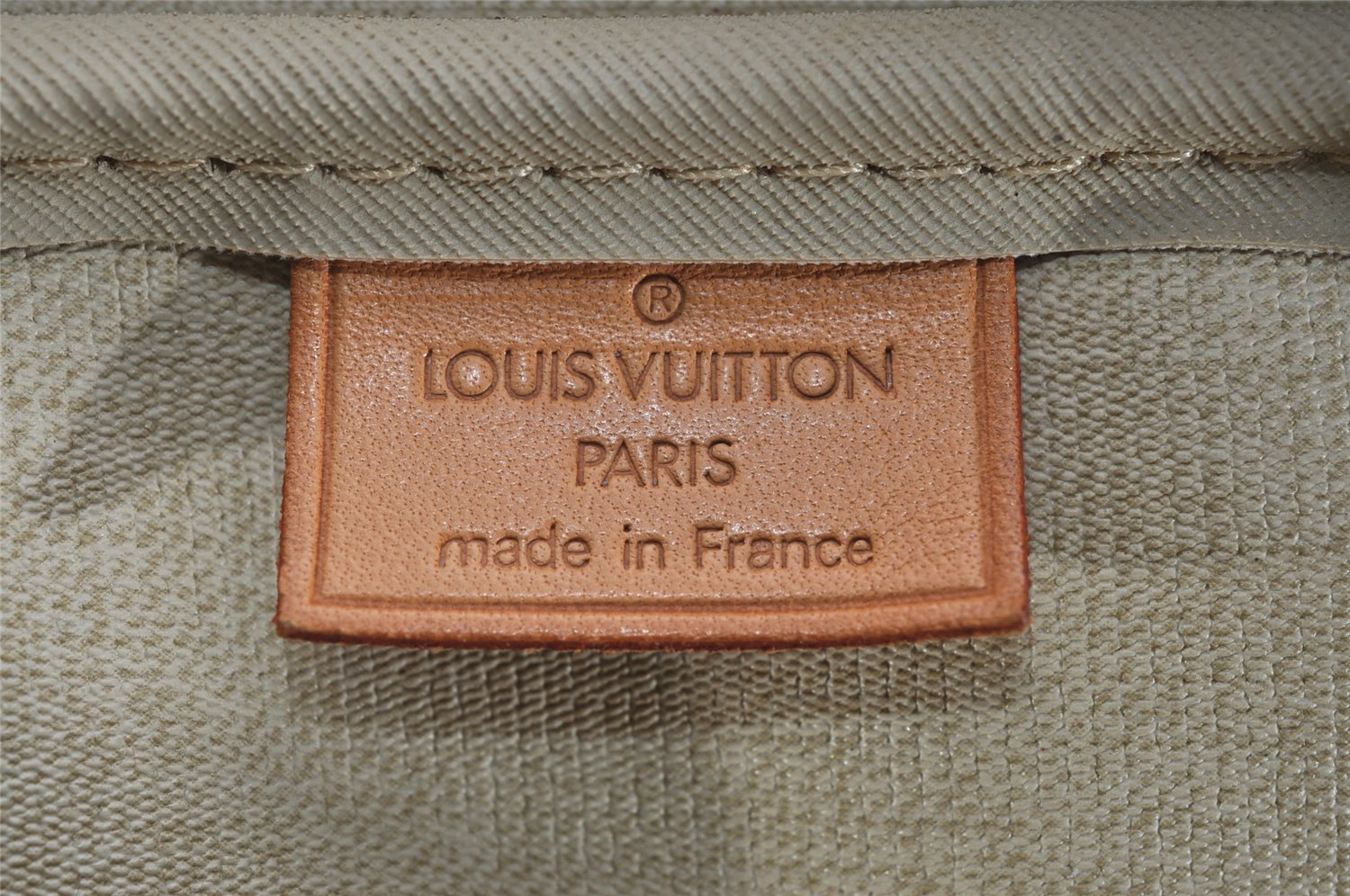 Authentic Louis Vuitton Monogram Deauville Hand Bag M47270 LV 1115K