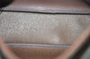 Authentic Burberrys Check Canvas Leather Shoulder Hand Bag Khaki Green 1116K