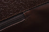 Authentic GUCCI Bamboo 2way Hand Tote Bag Leather 0021034 Brown Junk 1117I