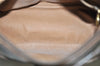 Authentic GUCCI Web Sherry Line Shoulder Bag GG PVC Leather Brown Junk 1117J
