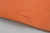 Authentic HERMES Yuris GM Agenda Note Book Cover Leather Orange Junk 1120K