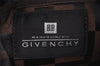 Authentic GIVENCHY Vintage Canvas Leather Shoulder Hand Bag Purse Brown 1123J