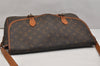 Authentic Louis Vuitton Monogram Gibeciere GM Shoulder Cross Bag M42246 LV 1125K