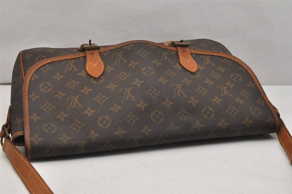 Authentic Louis Vuitton Monogram Gibeciere GM Shoulder Cross Bag M42246 LV 1125K