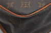 Authentic Louis Vuitton Monogram Gibeciere GM Shoulder Cross Bag M42246 LV 1125K